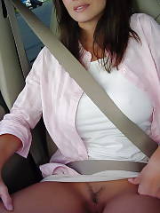 Hot Pussy Peek In Car