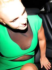 Britney Spears Panty Upskirt